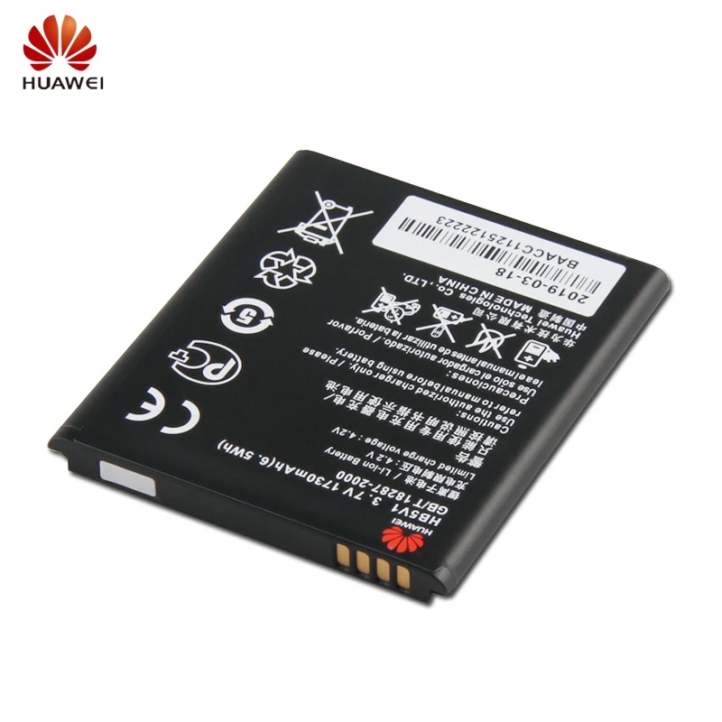 Оригинальная замена Батарея huawei HB5V1 для huawei Y300 Y300C Y511 Y500 T8833 U8833 G350 Y535C Y516 Y540 C8833 Батарея 1730 мА-ч