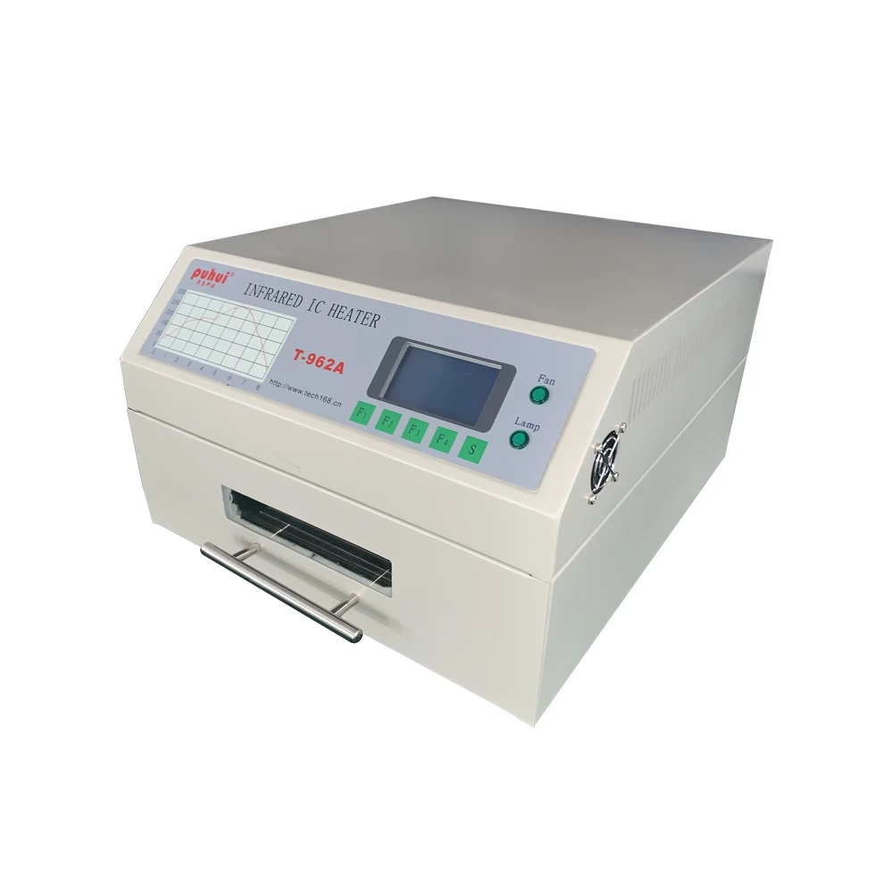 PUHUI T-962A Infrared IC Heater T962A Desktop Reflow Oven BGA SMD SMT Rework Sation T 962A Wave | Инструменты