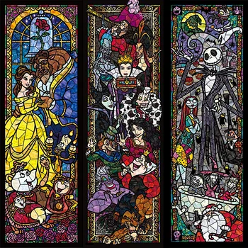 

Cartoon Diamond Painting Princess Witch Fairy Tale Child Wall Sticker 5D Embroidery Set DIY Home Decoration Round Square Gift