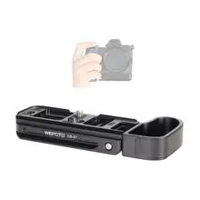 WEPOTO – caméra Z7 avec poignée de plaque à dégagement rapide, Compatible avec Nikon Z5 Z6 Z6II Z7 Z7II
