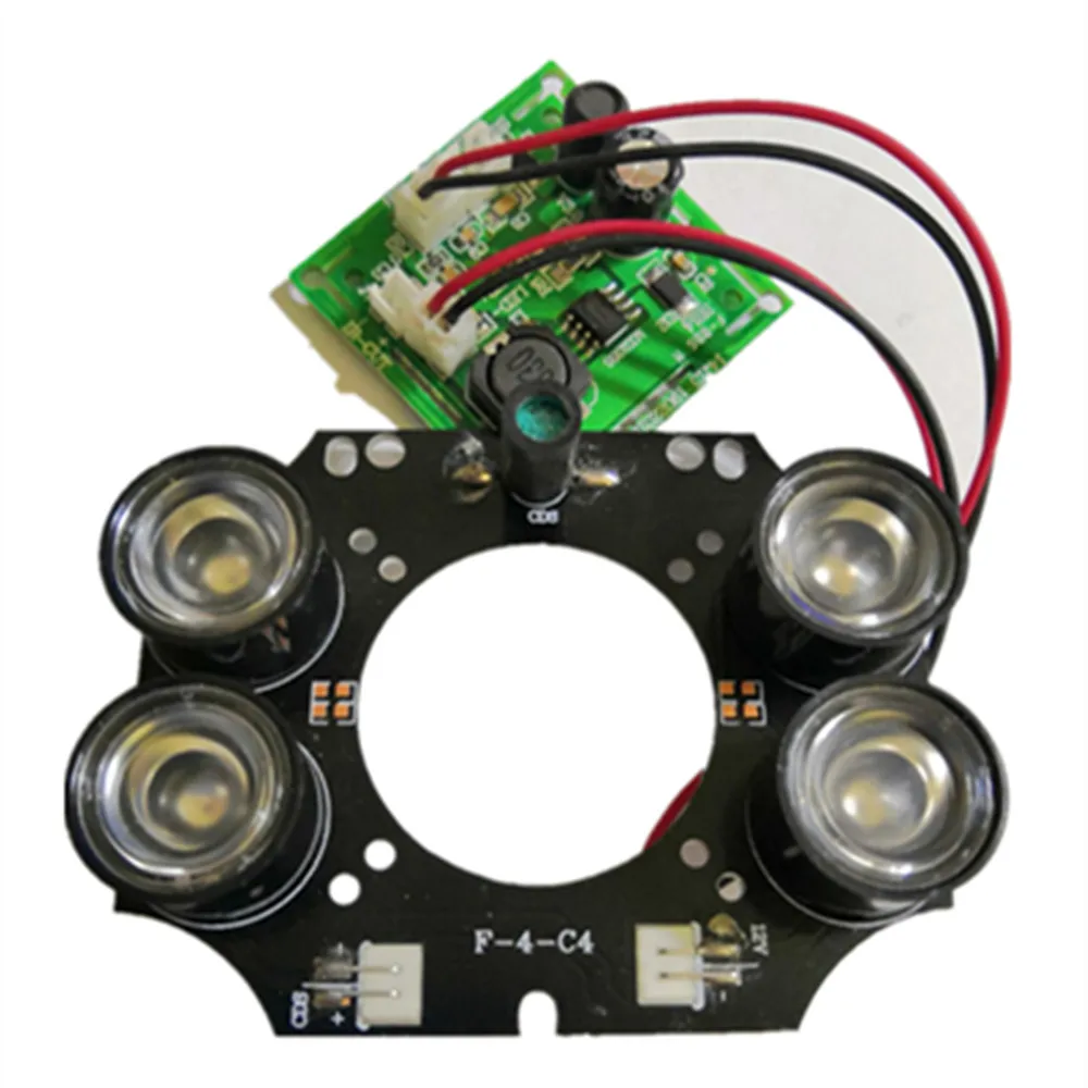 Replacement CCTV Camera 80 Degree Red 10-LED Infrared IR Board Replacement CCTV Camera 80 Degree Red 10-LED Infrared IR Board