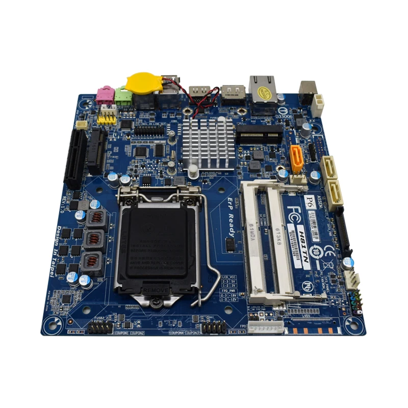 GIGABYTE GA H81TN все в одном полувысокий ультратонкий ITX материнская плата для