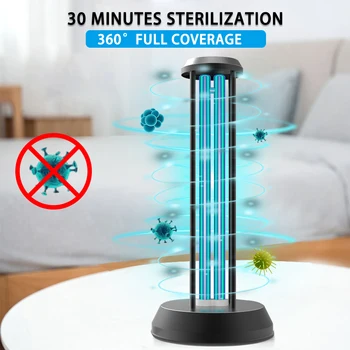 

germicidal lamp 3+1pcs 185nm uv light kill the virus and bacteria completely disinfection uv lamp remove formaldehyde