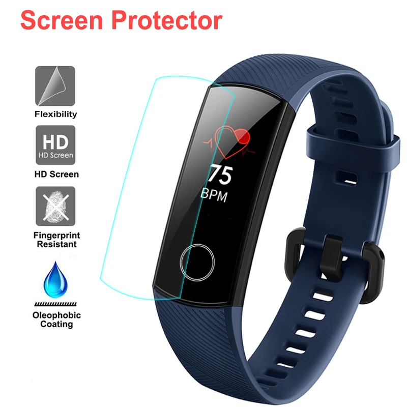 OriginalHD ТПУ водонепроницаемые гелевые пленки для huawei Honor band 4/5 Защитная крышка экрана Анти-Царапины прозрачная полная защитная пленка на экран