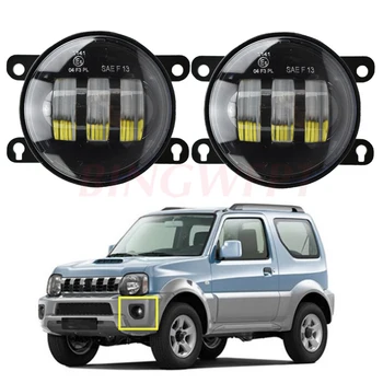 

2PCS Fog Lamp Assembly Super Bright LED Fog Light For Suzuki JIMNY FJ 1998-2014 For Suzuki Grand Vitara 2 / II JT 2005-2015