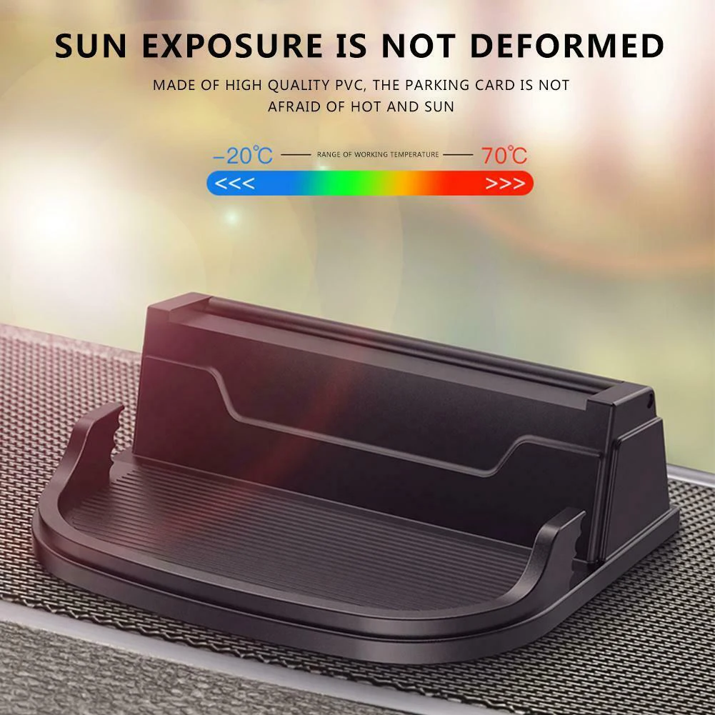 Новая карточка с телефоном для временной парковки номерная карта подставка держатель телефона автомобильная парковочная карта стоп многофункциональный держатель мобильного телефона