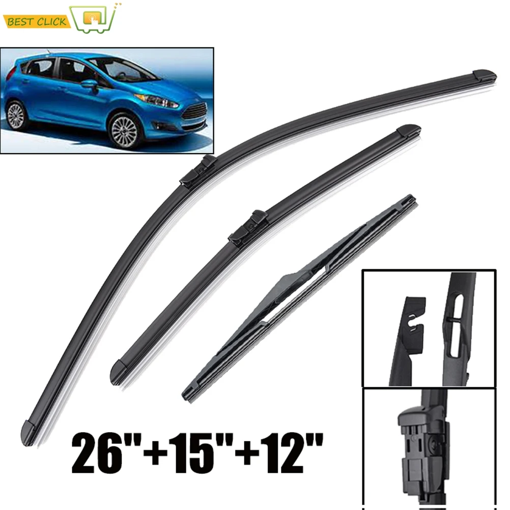 Misima Windshield Windscreen Wiper Blades For Ford Fiesta Front Rear Window Wiper 2016 2015 2014 2013 2012 2011 2010 2009 2008 Wiper Blade Windscreen Wiper Bladewindscreen Wiper Aliexpress