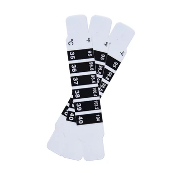 

50Pcs Baby Kids Forehead Strip Head Thermometer Fever Body Temperature Test Safe