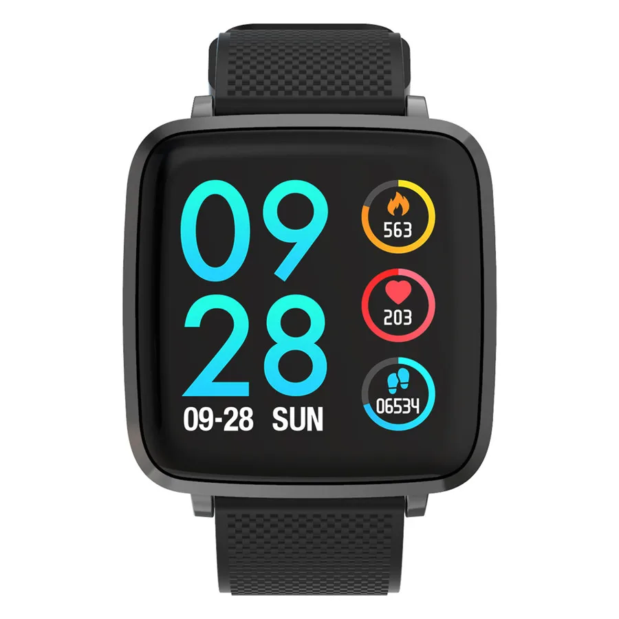 

Bebinca W75M Android Smart Watch for Men IP68 Waterproof Heart Rate Monitor with Luxury Metal Mesh / Silicone Strap