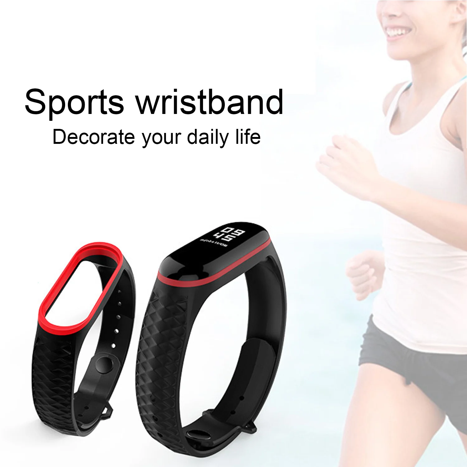 10 шт. сменные браслеты Gosear для Xiaomi Xiao Mi Band 3 4 Miband Mi3 Mi4|Смарт-аксессуары| |