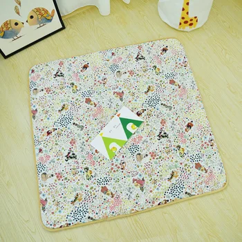 

Children's tent floor mat moisture-proof thickened tasteless cotton cushion baby crawling pad anti-skid carpet foot pad