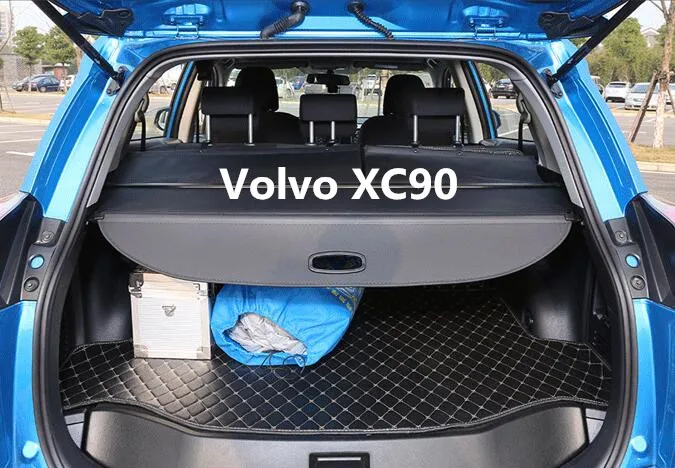 Применяется только для Volvo XC90 крышка багажника автомобиля панель занавес расширения багажника специальные аксессуары - Цвет: B
