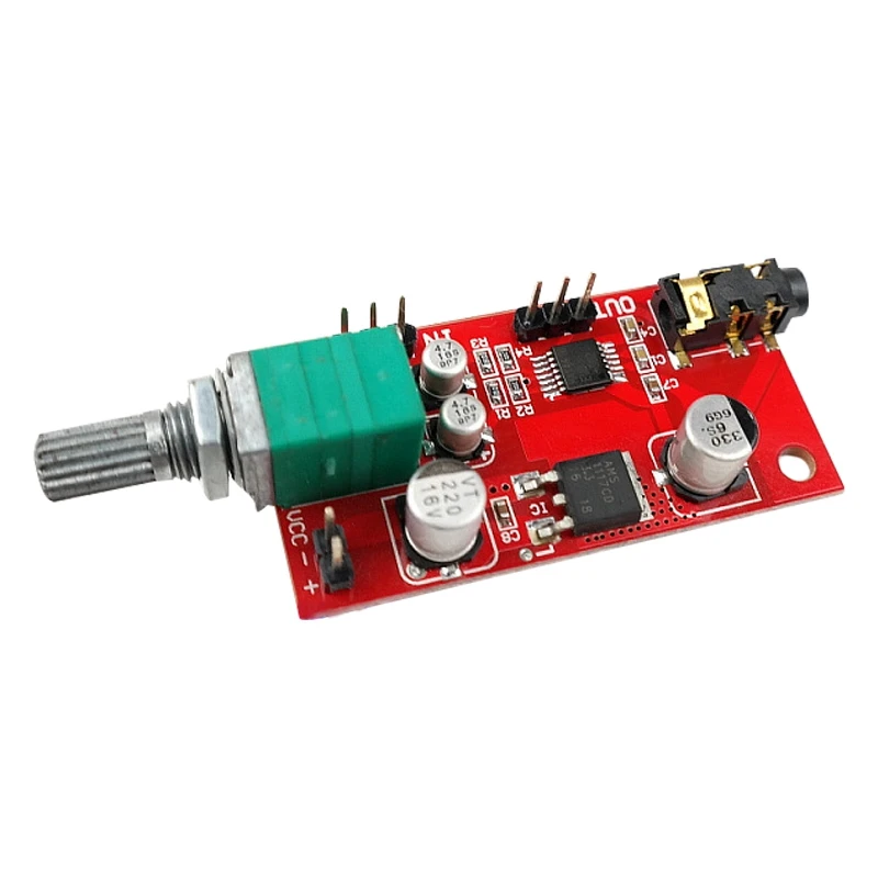 Headphone Amplifier Board MAX4410 Miniature Amp Can Be Used As a Preamplifier Instead of NE5532 enlarge