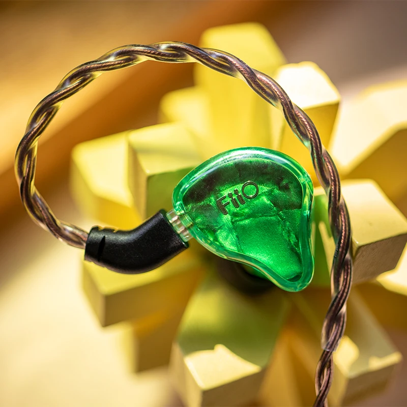 Наушники вкладыши FiiO FH1s Hi Res 1BA + 1DD(Knowles 33518 13 6 мм Dynamic) IEM со съемным кабелем 2pin/0 78 для