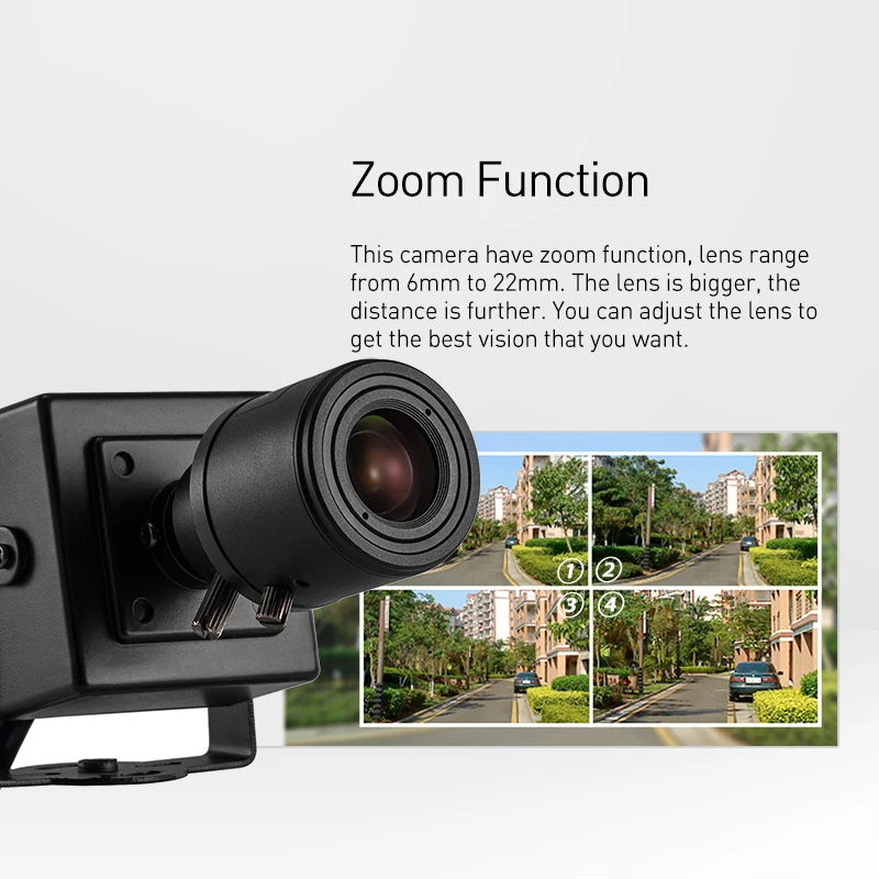 H.265 3MP 1296 P/1080 P 6 22 мм ручная зум линза для помещений ip камера мини безопасность ONVIF