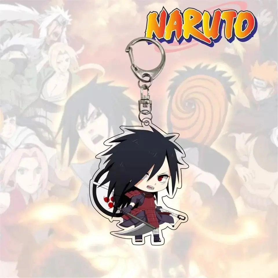 New Arrival Hot Classic Anime Collection Key Chain Ring Cartoon Q Version Characters Acrylic Pendant Keychain Ornaments Chaveiro