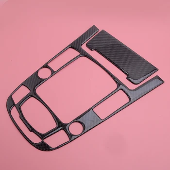 

2pcs Carbon Fiber Center Console Gear Shift Panel Sticker Cover Trim Fit for Audi A4L A5 Q5 2009-2011 2012 2013 2014 2015 2016