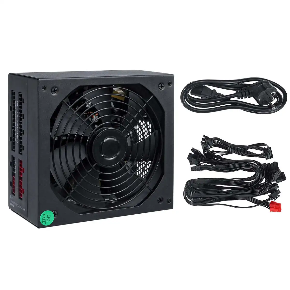 Блок питания для игрового ПК 750 Вт ATX 12 В 24Pin / PCI /SATA /ATX Walt 14 см новый вентилятор