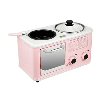 

Breakfast machine for household sandwich maker, multi-function three-in-one, small light food machine