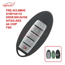 Умный Автомобильный ключ kigoauto s180144110 5 кнопок 4339 МГц