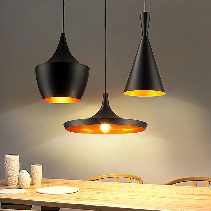 Vintage Pendant Lights Metal Retro E27 AC110-240V Hanging Lamp For Restaurant Kitchen Light aisle Dinging Room
