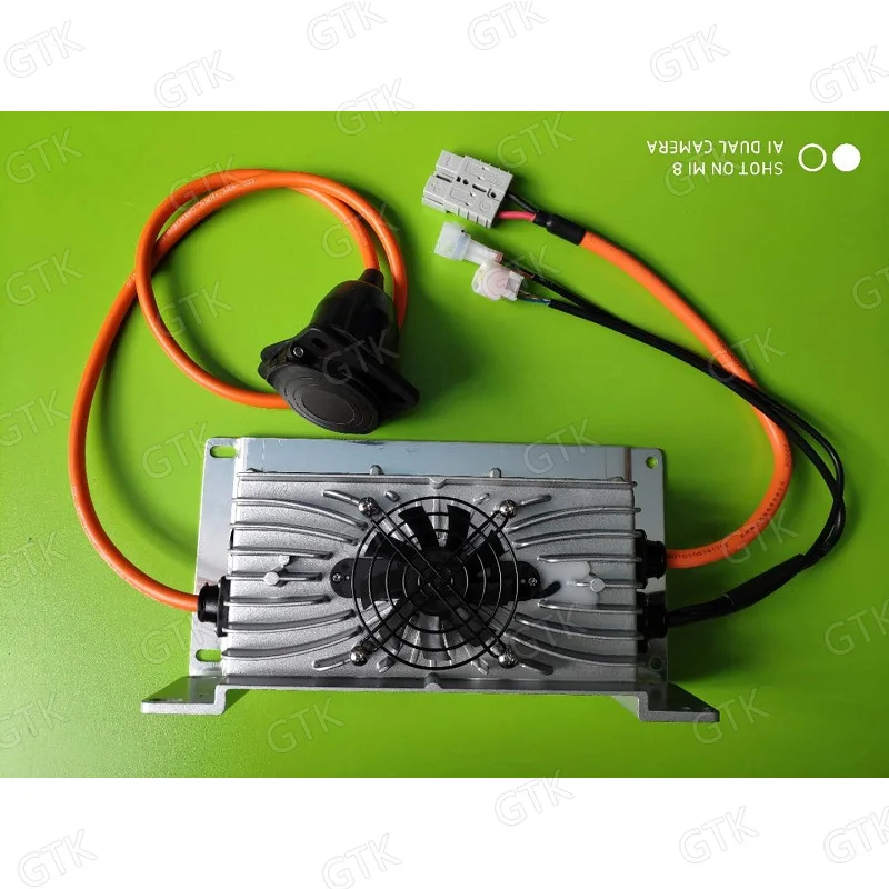 GTK 48v 15A зарядное устройство 48V 10A быстрое зарядное устройство для 14s 13S 54,6 V литий-ионный 16s 58,4 v lifepo4 20s 56v LTO интеллектуальное зарядное устройство свинцово-кислотная батарея