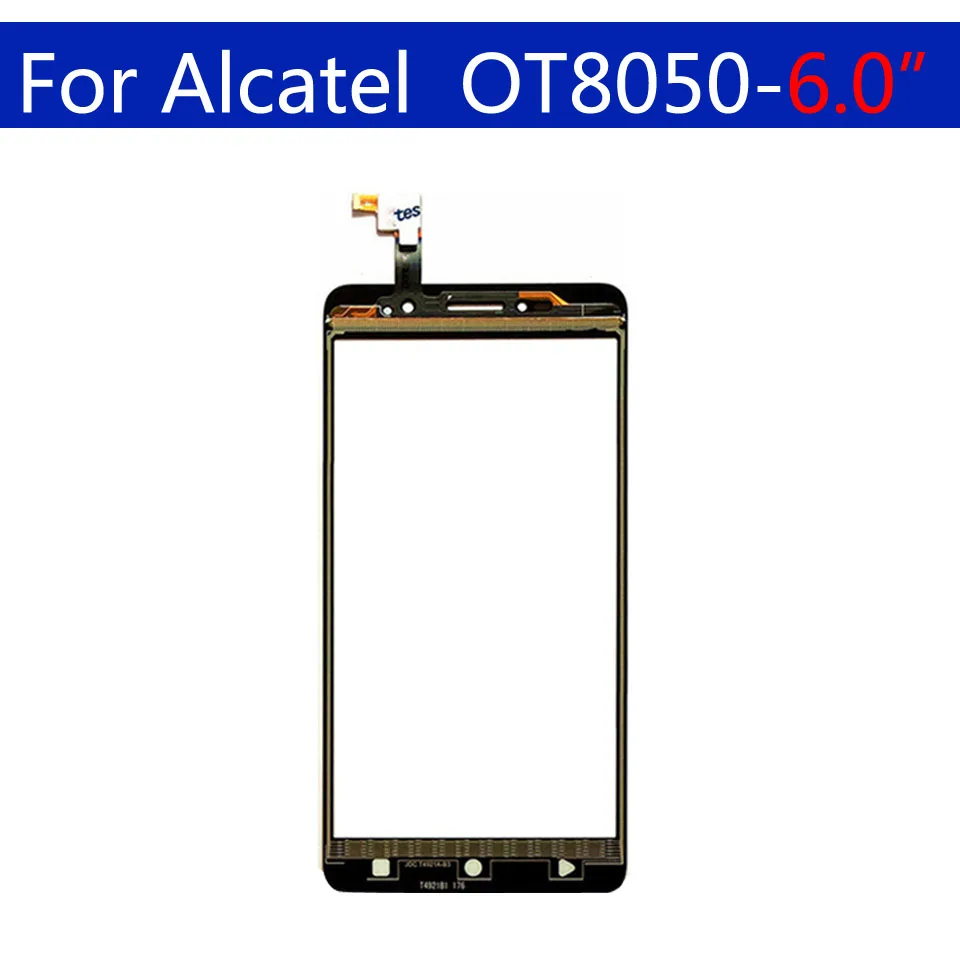 Сенсорный экран для Alcatel One Touch Pixi 4 OT 8050D 8050 OT-8050D OT8050 сенсорный экран Сенсорная панель дигитайзер замена стекла