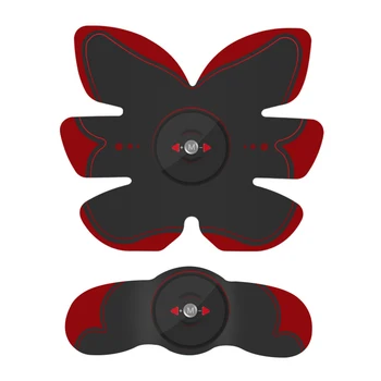 

USB Rechargeable Exercise Smart Workout Muscle Training Massage Abs Hip Fat Burning Body Slimming Abdominal Stimulator Equipment