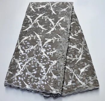 

Nigerian Lace Fabric 2019 High Quality african velvet Sequins Lace Fabric french lace Fabric Materials for African Women dress