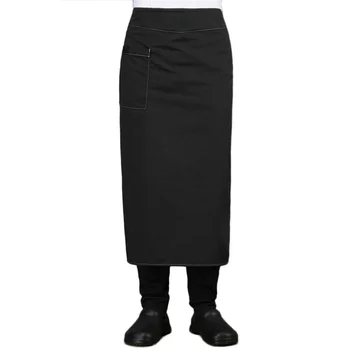 

Unisex Cooking Kitchen Professional Apron For Women & Men Chef Waiter Cafe Shop Aprons Bibs Wholesale