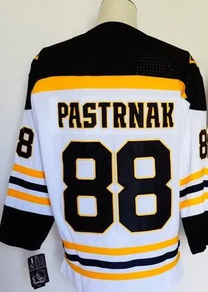 Новые Детские Молодежные футболки Boston Zdeno Chara Patrice Bergeron David Pastrnak Tuukka Rask Brad Marchand Torey Krug David Krejci - Цвет: Слоновая кость