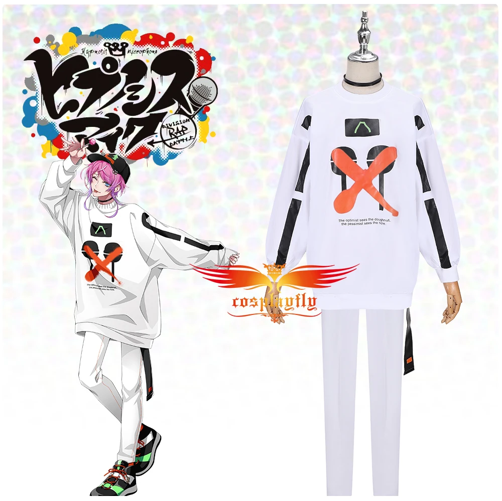 アニメ音声俳優部門ラップバトルramuda Amemuraコスプレ衣装大人服スポーツウェアトップパンツネックレスキャップハロウィン Anime Costumes Aliexpress