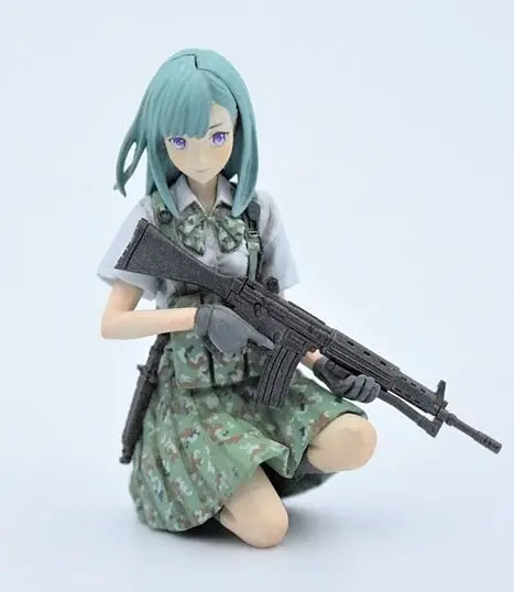 

1/35 Resin Model Building Kit Figure girl