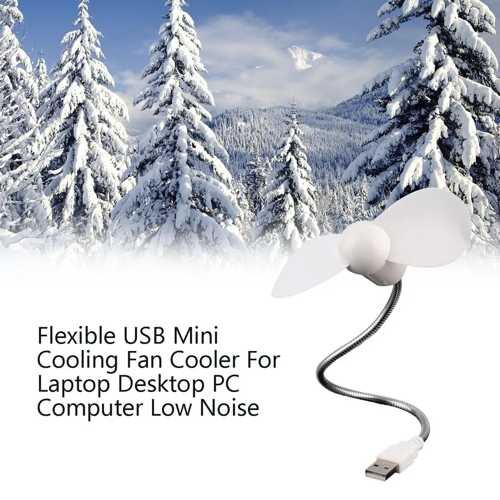 OUTAD настольный мини USB Охлаждающий Вентилятор Кулер для ноутбука Настольный ПК