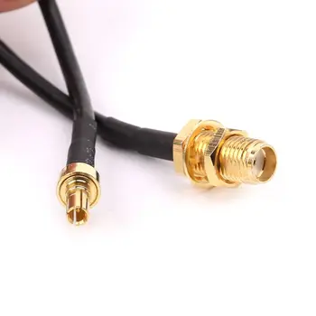 

CRC9 Male Straight To SMA Female RG174 Pigtail Cable 15cm Antenna Coaxial Cables