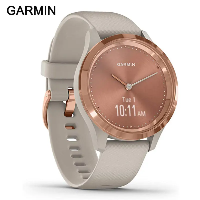 Женские Смарт-часы Garmin move 3 Hybrid Smartwatch, настоящие часы со скрытым сенсорным экраном и пульсометром, мужские часы