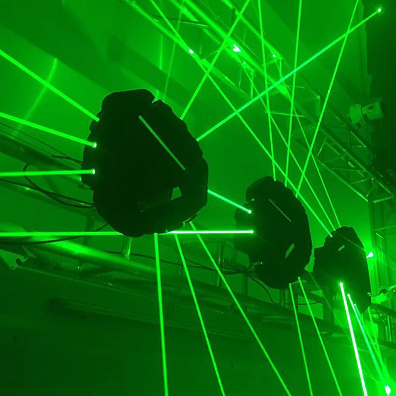 AUCD 3x3 Eyes RGB Moving Head Spider Projector Laser Lights Disco DJ Party Show DMX Master Slave Beam Ray Stage Lighting 109F|laser light|stage