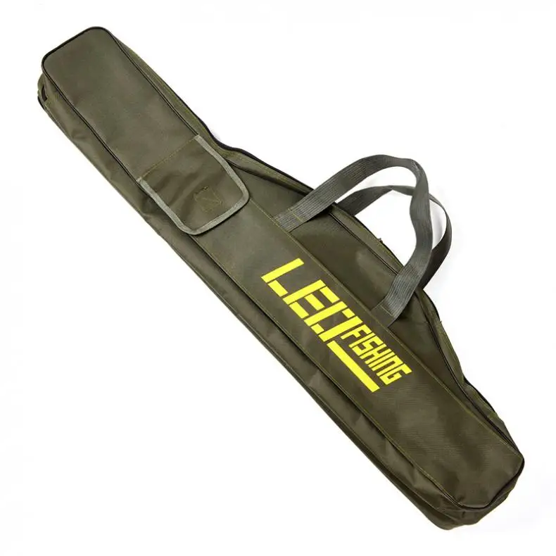 

1M Multi-purpose Foldable Fishing Rod Bag Oxford Cloth 2 Compartments Fishing Tackle Storage Bag Hot Sale