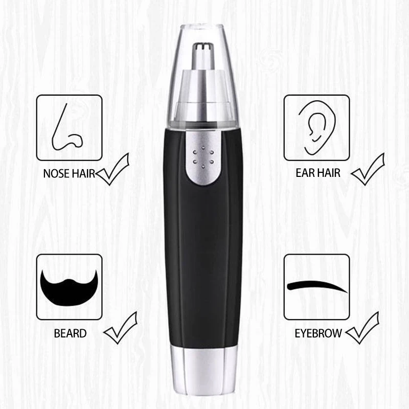 Многофункциональная машинка для стрижки волос в носу с питанием от аккумулятора, триммер для бровей, электробритва, уход за лицом, бритье, машинка для стрижки волос для мужчин
