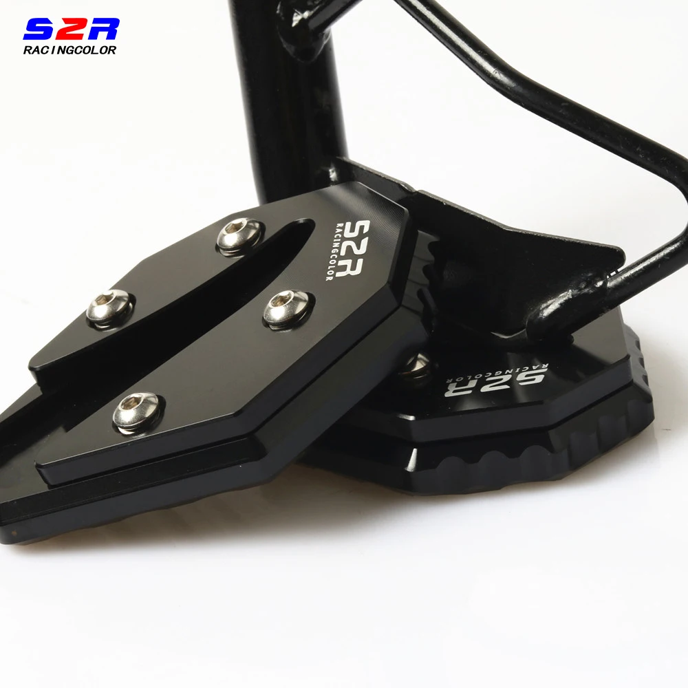 S2R мотоцикл увеличитель боковой стойки Kickstand для YAMAHA NVX155 AEROX155 NVX AEROX 155 удлинитель опоры части пластины