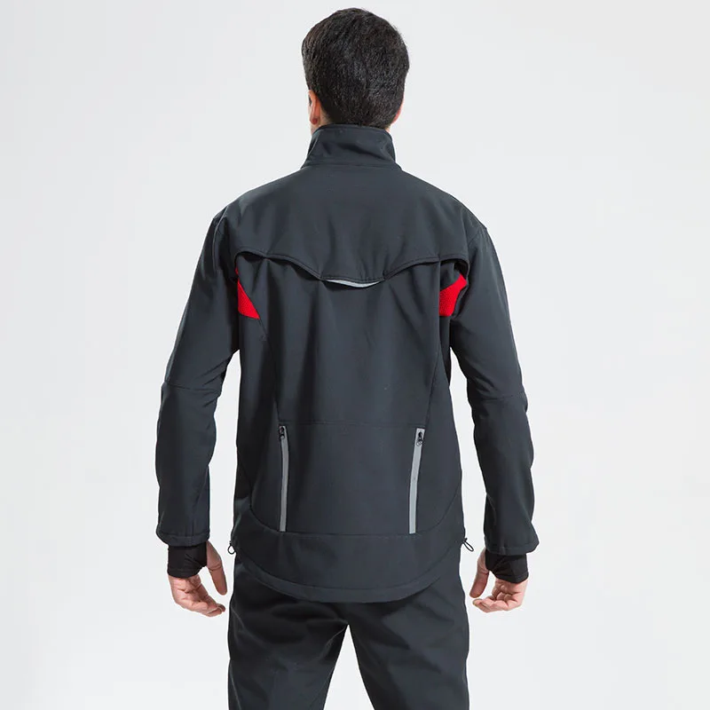 

Long-sleeved Jersey Set Men And Women Autumn & Winter Fleece Thick Mountain Bike Cycling Pants Trousers Tops Sports Clothing