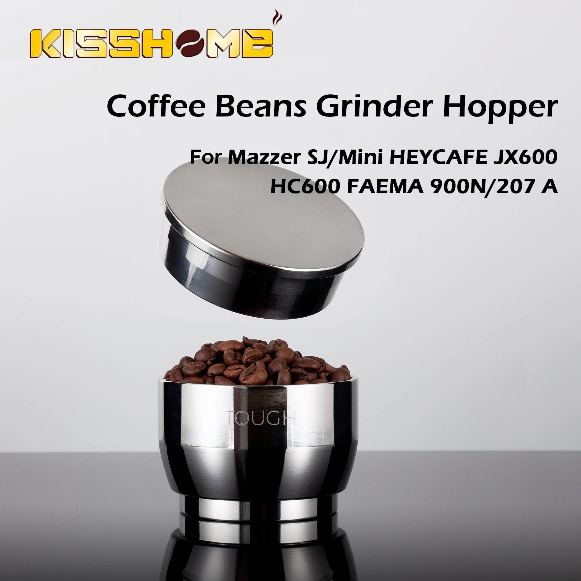CoffeeBeansGrinderHopperForMazzerSJMiniHEYCAFEJX600HC600