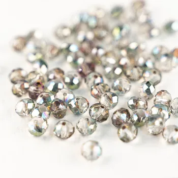 

MH Loose beads cut glass beads 3*4mm 4*6mm 6*8mm crystal beads glass beads for jewelry bracelet necklace DIY production