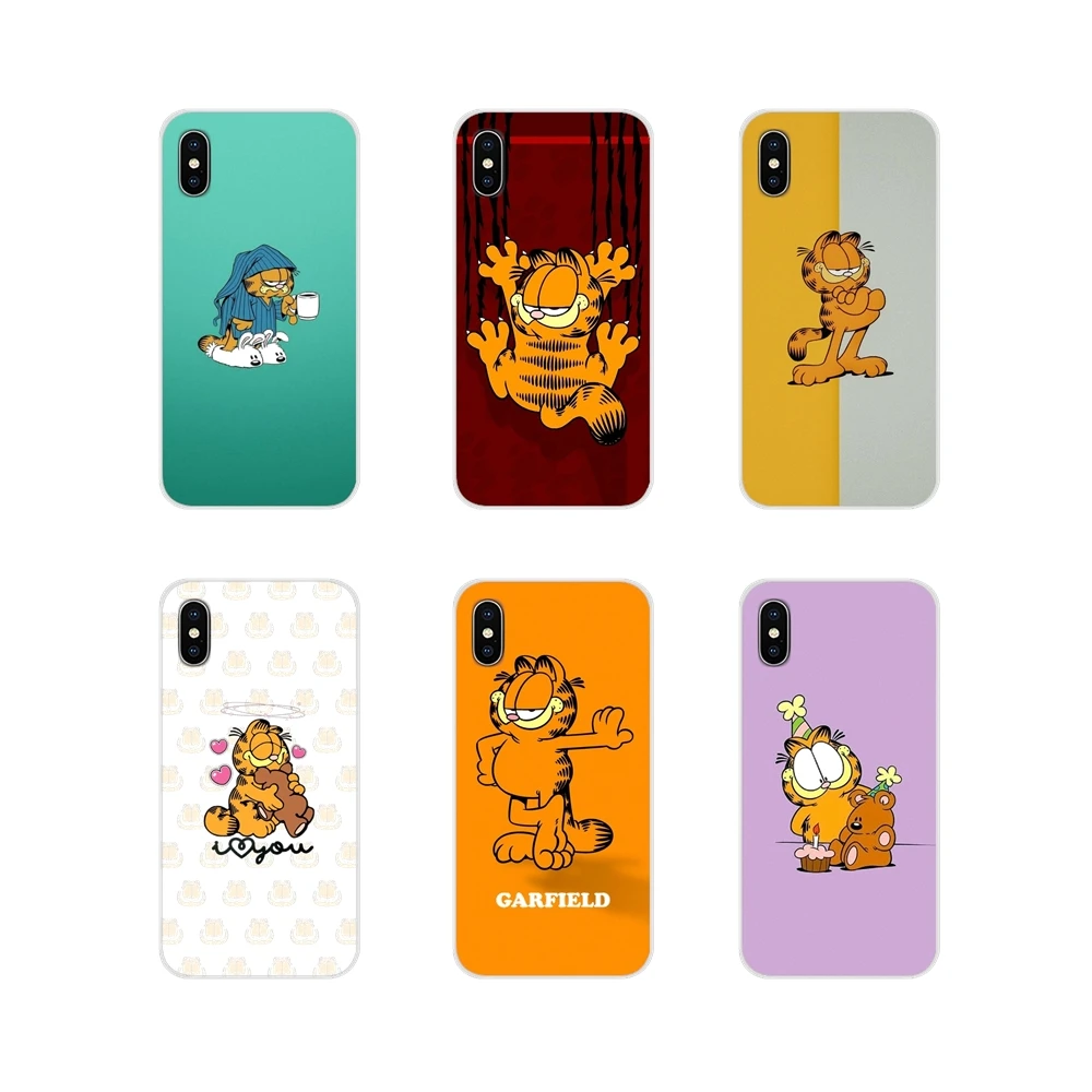 Accessories Phone Shell Covers Garfield For LG G3 G4 Mini G5 G6 G7 Q6 Q7 Q8 Q9 V10 V20 V30 X Power 2 3 K10 K4 K8 2017 | Мобильные