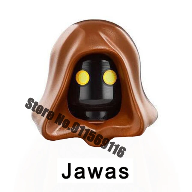 Jar Jar Binks Chewbacca Tusken Raider Han Solo Building Blocks Jawas Leia Ewoks Amidala Gamorrean Star Brick Figure Wars Toys PG694