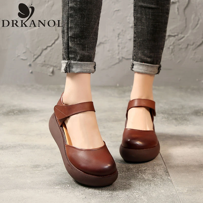 leather summer shoes ladies