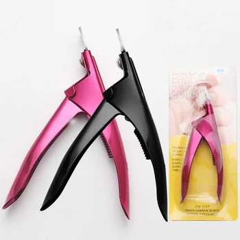 

False Nail Clipper manicure Clamp Clippers Special type U word Cut false Manicure Tools Cut clipper Nail Manicure tools