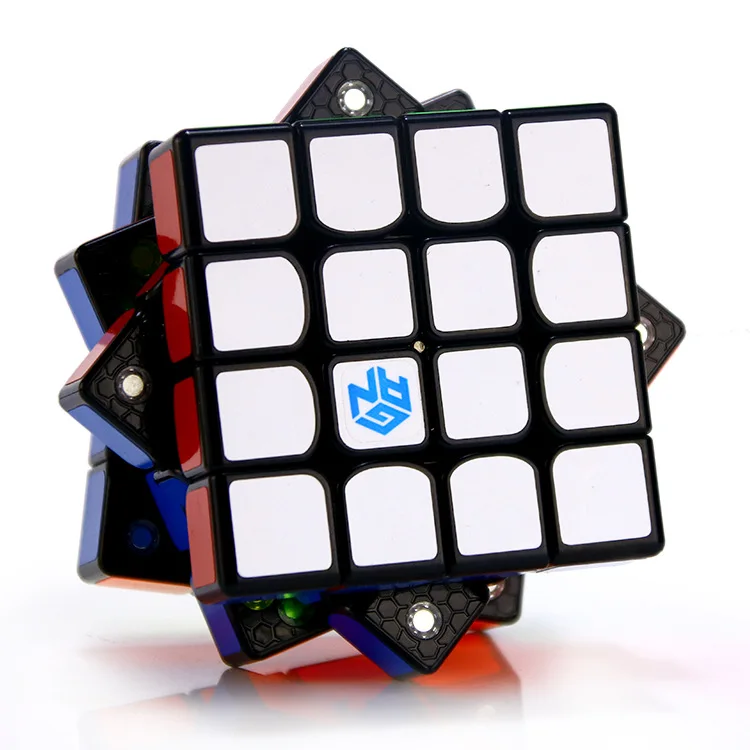 

Gan460m Magnetic Four Order Magic Cube Magnetic Positioning Smooth Racing High-End Game Speed Twist Educational Toy