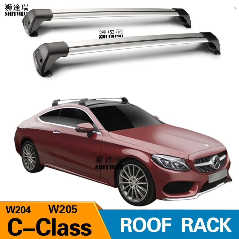 2 шт. для Mercedes-Benz C-Class W205 W204 2007 + крыша автомобиля специальный ремень из