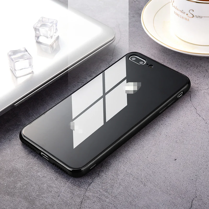 Роскошный зеркальный 9H чехол из закаленного стекла для Apple iphone 11 pro X XS XR MAX 7 8 6 6s plus